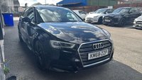 USED 2018 68 AUDI A3 1.5 TFSI CoD 35 S line Sportback 5dr Petrol S Tronic Euro 6 (s/s) (150 ps) 