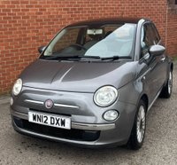 USED 2012 12 FIAT 500 1.2 Lounge Hatchback 3dr Petrol Manual Euro 5 (s/s) (69 bhp) 