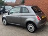 USED 2012 12 FIAT 500 1.2 Lounge Hatchback 3dr Petrol Manual Euro 5 (s/s) (69 bhp) 