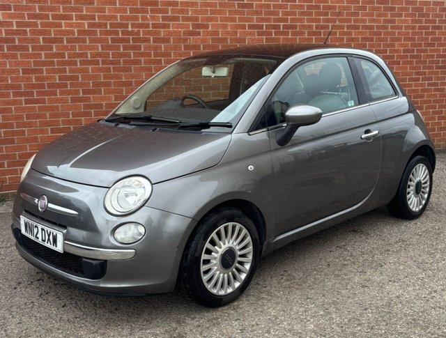 2012 12 Fiat 500 1.2 Lounge Hatchback 3dr Petrol Manual Euro 5 (s/s) (69 bhp)