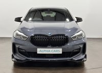 USED 2021 21 BMW 1 SERIES 2.0 120d M Sport (LCP) Hatchback 5dr Diesel Auto Euro 6 (s/s) (190 ps) Striking Storm Bay Grey, M Sport Pro Package, Black Perforated Full Leather Sports Seats, Heated Seats, Performance Control, M Sport Aero Package, Performance Control,