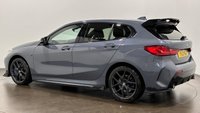 USED 2021 21 BMW 1 SERIES 2.0 120d M Sport (LCP) Hatchback 5dr Diesel Auto Euro 6 (s/s) (190 ps) Striking Storm Bay Grey, M Sport Pro Package, Black Perforated Full Leather Sports Seats, Heated Seats, Performance Control, M Sport Aero Package, Performance Control,