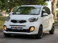 USED 2012 61 KIA PICANTO 1.0 1 Hatchback 3dr Petrol Manual Euro 5 (68 bhp) 
