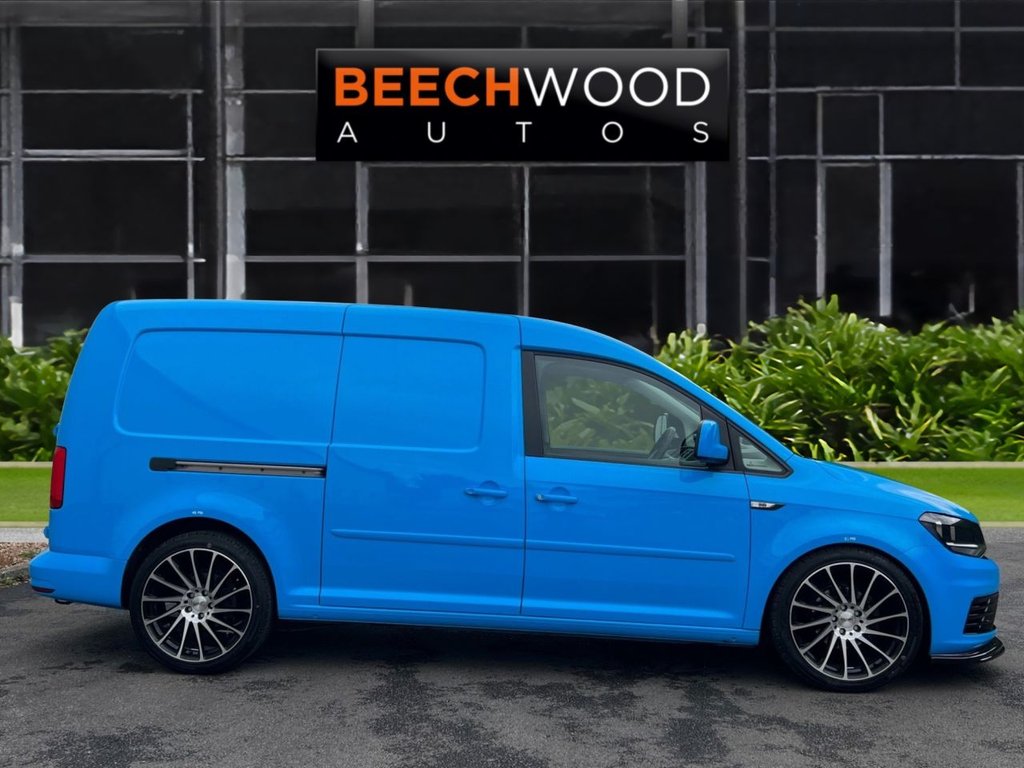 USED 2015 15 VOLKSWAGEN CADDY MAXI 1.6 TDI C20 CR BEECHWOOD CUSTOM Panel Van 6dr Diesel Manual LWB Euro 5 (102 ps) *BRAND NEW 19" WHEELS & TYRES*