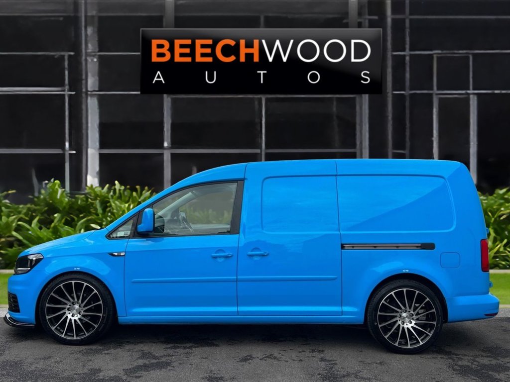 USED 2015 15 VOLKSWAGEN CADDY MAXI 1.6 TDI C20 CR BEECHWOOD CUSTOM Panel Van 6dr Diesel Manual LWB Euro 5 (102 ps) *BRAND NEW 19" WHEELS & TYRES*