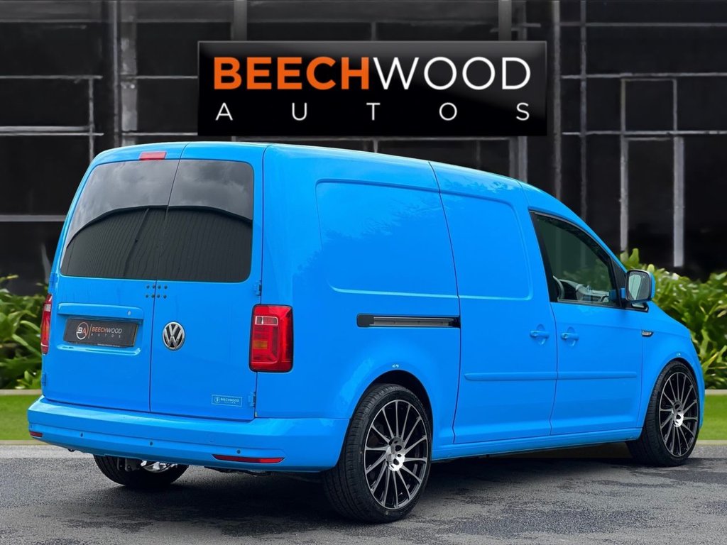 USED 2015 15 VOLKSWAGEN CADDY MAXI 1.6 TDI C20 CR BEECHWOOD CUSTOM Panel Van 6dr Diesel Manual LWB Euro 5 (102 ps) *BRAND NEW 19" WHEELS & TYRES*