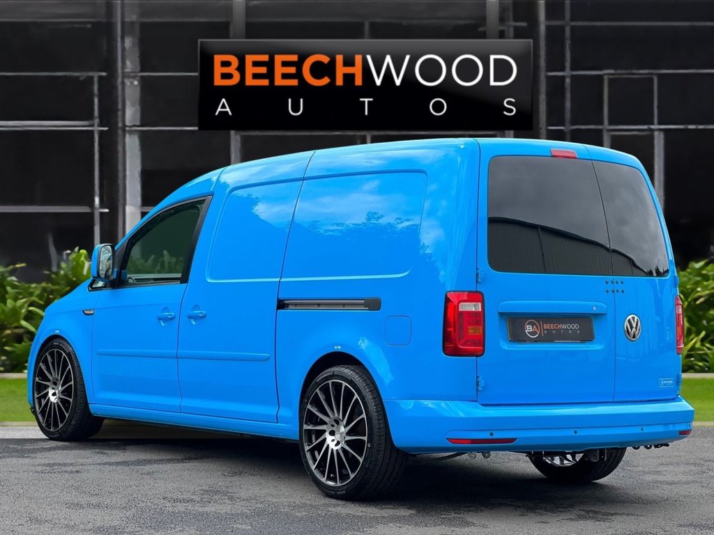 USED 2015 15 VOLKSWAGEN CADDY MAXI 1.6 TDI C20 CR BEECHWOOD CUSTOM Panel Van 6dr Diesel Manual LWB Euro 5 (102 ps) *BRAND NEW 19" WHEELS & TYRES*