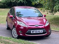 USED 2009 59 FORD FIESTA 1.6 Titanium Hatchback 5dr Petrol Manual (139 g/km, 118 bhp) 