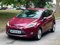 USED 2009 59 FORD FIESTA 1.6 Titanium Hatchback 5dr Petrol Manual (139 g/km, 118 bhp) 