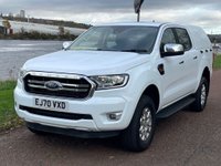 USED 2020 70 FORD RANGER 2.0 EcoBlue XLT Pickup Double Cab 4dr Diesel Manual 4WD Euro 6 (s/s) (170 ps) **HEATED WINDSCREEN**