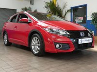 USED 2016 65 HONDA CIVIC 1.6 i-DTEC SE Plus Tourer 5dr Diesel Manual Euro 5 (s/s) (Navi) (120 ps) &pound;20 ROAD TAX CAZ ULEZ EXEMPT SAT NAV AIR CON REAR VIEW CAMERA PARKING SENSORS 2 OWNERS EXCELLENT SERVICE HISTORY WARRANTY