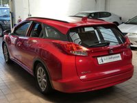 USED 2016 65 HONDA CIVIC 1.6 i-DTEC SE Plus Tourer 5dr Diesel Manual Euro 5 (s/s) (Navi) (120 ps) &pound;20 ROAD TAX CAZ ULEZ EXEMPT SAT NAV AIR CON REAR VIEW CAMERA PARKING SENSORS 2 OWNERS EXCELLENT SERVICE HISTORY WARRANTY