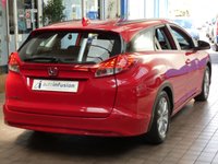 USED 2016 65 HONDA CIVIC 1.6 i-DTEC SE Plus Tourer 5dr Diesel Manual Euro 5 (s/s) (Navi) (120 ps) &pound;20 ROAD TAX CAZ ULEZ EXEMPT SAT NAV AIR CON REAR VIEW CAMERA PARKING SENSORS 2 OWNERS EXCELLENT SERVICE HISTORY WARRANTY