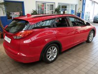USED 2016 65 HONDA CIVIC 1.6 i-DTEC SE Plus Tourer 5dr Diesel Manual Euro 5 (s/s) (Navi) (120 ps) &pound;20 ROAD TAX CAZ ULEZ EXEMPT SAT NAV AIR CON REAR VIEW CAMERA PARKING SENSORS 2 OWNERS EXCELLENT SERVICE HISTORY WARRANTY