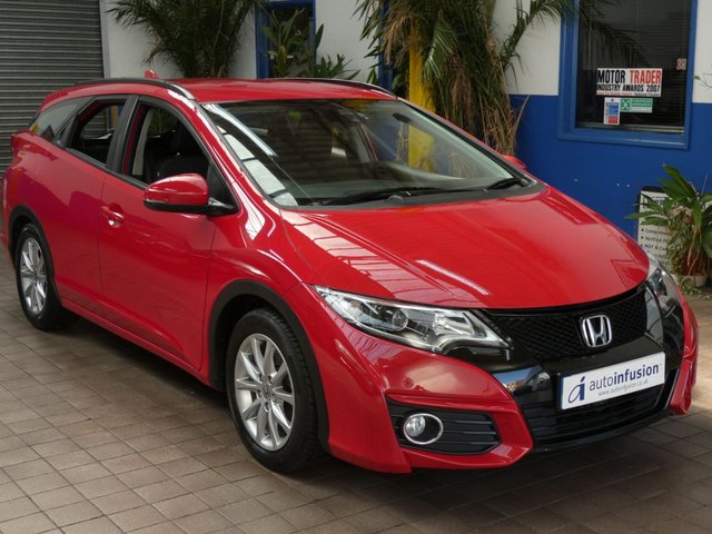 2016 65 Honda Civic 1.6 i-DTEC SE Plus Tourer 5dr Diesel Manual Euro 5 (s/s) (Navi) (120 ps)