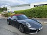 USED 2018 18 PORSCHE 911 3.8T 991 Turbo Convertible 2dr Petrol PDK 4WD Euro 6 (s/s) (540 ps)-2 Owner Car From New-Finished In Agate Grey Metallic-Heated Red Leather Upholstery-Heated Multifunction Steering Wheel-Porsche Dynamic Light System Plus-Rear Lid Air Intake Grilles Painted-Tinted Taillights-Interior & Exterior Package Painted-Leather Interior Package-Climate Control-Dab Radio-Bluetooth-Satnav-Ready To Be Enjoyed. 