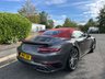 USED 2018 18 PORSCHE 911 3.8T 991 Turbo Convertible 2dr Petrol PDK 4WD Euro 6 (s/s) (540 ps)-2 Owner Car From New-Finished In Agate Grey Metallic-Heated Red Leather Upholstery-Heated Multifunction Steering Wheel-Porsche Dynamic Light System Plus-Rear Lid Air Intake Grilles Painted-Tinted Taillights-Interior & Exterior Package Painted-Leather Interior Package-Climate Control-Dab Radio-Bluetooth-Satnav-Ready To Be Enjoyed. 
