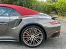 USED 2018 18 PORSCHE 911 3.8T 991 Turbo Convertible 2dr Petrol PDK 4WD Euro 6 (s/s) (540 ps)-2 Owner Car From New-Finished In Agate Grey Metallic-Heated Red Leather Upholstery-Heated Multifunction Steering Wheel-Porsche Dynamic Light System Plus-Rear Lid Air Intake Grilles Painted-Tinted Taillights-Interior & Exterior Package Painted-Leather Interior Package-Climate Control-Dab Radio-Bluetooth-Satnav-Ready To Be Enjoyed. 