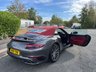 USED 2018 18 PORSCHE 911 3.8T 991 Turbo Convertible 2dr Petrol PDK 4WD Euro 6 (s/s) (540 ps)-2 Owner Car From New-Finished In Agate Grey Metallic-Heated Red Leather Upholstery-Heated Multifunction Steering Wheel-Porsche Dynamic Light System Plus-Rear Lid Air Intake Grilles Painted-Tinted Taillights-Interior & Exterior Package Painted-Leather Interior Package-Climate Control-Dab Radio-Bluetooth-Satnav-Ready To Be Enjoyed. 