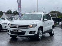 USED 2014 14 VOLKSWAGEN TIGUAN 2.0 TDI BlueMotion Tech Match SUV 5dr Diesel Manual 2WD Euro 5 (s/s) (140 ps) 
