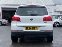 USED 2014 14 VOLKSWAGEN TIGUAN 2.0 TDI BlueMotion Tech Match SUV 5dr Diesel Manual 2WD Euro 5 (s/s) (140 ps) 