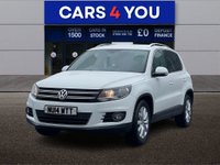 USED 2014 14 VOLKSWAGEN TIGUAN 2.0 TDI BlueMotion Tech Match SUV 5dr Diesel Manual 2WD Euro 5 (s/s) (140 ps) 