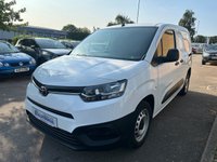 USED 2022 22 TOYOTA PROACE CITY 1.5 BlueHDi Active Short Panel Van 5dr Diesel Manual SWB Euro 6 (s/s) (100 bhp) AIRCON PLY COMBO / BERLINGO