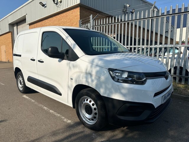 View our Toyota Proace City 1.5 BlueHDi Active Short Panel Van 5dr Diesel Manual SWB Euro 6 (s/s) (100 bhp)