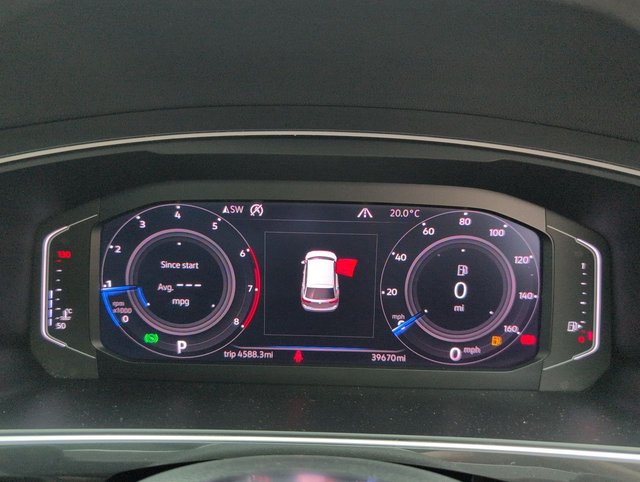 USED 2019 19 Volkswagen Tiguan 1.5 TSI Evo R-Line Suv 5dr Petrol DSg Euro 6 (s/S) (150 Ps) Heated Front Seats+lane Assist