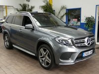 USED 2018 68 MERCEDES-BENZ GLS 3.0 GLS350d V6 AMG Line SUV 5dr Diesel G-Tronic 4MATIC Euro 6 (s/s) (258 ps) 7 SEATS SAT NAV PANORAMIC SUNROOF SMARTPHONE INTEGRATION PACK LEATHER HEATED FRONT AND REAR SEATS 360 CAMERA HARMAN KARDON ELECTRIC SIDE VENT WINDOWNS PARKING SENSORS 3 OWNER SERVICE HISTORY WARRANTY