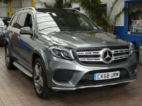 USED 2018 68 MERCEDES-BENZ GLS 3.0 GLS350d V6 AMG Line SUV 5dr Diesel G-Tronic 4MATIC Euro 6 (s/s) (258 ps) 7 SEATS SAT NAV PANORAMIC SUNROOF SMARTPHONE INTEGRATION PACK LEATHER HEATED FRONT AND REAR SEATS 360 CAMERA HARMAN KARDON ELECTRIC SIDE VENT WINDOWNS PARKING SENSORS 3 OWNER SERVICE HISTORY WARRANTY