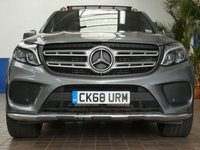 USED 2018 68 MERCEDES-BENZ GLS 3.0 GLS350d V6 AMG Line SUV 5dr Diesel G-Tronic 4MATIC Euro 6 (s/s) (258 ps) 7 SEATS SAT NAV PANORAMIC SUNROOF SMARTPHONE INTEGRATION PACK LEATHER HEATED FRONT AND REAR SEATS 360 CAMERA HARMAN KARDON ELECTRIC SIDE VENT WINDOWNS PARKING SENSORS 3 OWNER SERVICE HISTORY WARRANTY