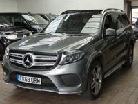 USED 2018 68 MERCEDES-BENZ GLS 3.0 GLS350d V6 AMG Line SUV 5dr Diesel G-Tronic 4MATIC Euro 6 (s/s) (258 ps) 7 SEATS SAT NAV PANORAMIC SUNROOF SMARTPHONE INTEGRATION PACK LEATHER HEATED FRONT AND REAR SEATS 360 CAMERA HARMAN KARDON ELECTRIC SIDE VENT WINDOWNS PARKING SENSORS 3 OWNER SERVICE HISTORY WARRANTY