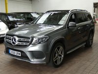 USED 2018 68 MERCEDES-BENZ GLS 3.0 GLS350d V6 AMG Line SUV 5dr Diesel G-Tronic 4MATIC Euro 6 (s/s) (258 ps) 7 SEATS SAT NAV PANORAMIC SUNROOF SMARTPHONE INTEGRATION PACK LEATHER HEATED FRONT AND REAR SEATS 360 CAMERA HARMAN KARDON ELECTRIC SIDE VENT WINDOWNS PARKING SENSORS 3 OWNER SERVICE HISTORY WARRANTY