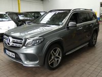 USED 2018 68 MERCEDES-BENZ GLS 3.0 GLS350d V6 AMG Line SUV 5dr Diesel G-Tronic 4MATIC Euro 6 (s/s) (258 ps) 7 SEATS SAT NAV PANORAMIC SUNROOF SMARTPHONE INTEGRATION PACK LEATHER HEATED FRONT AND REAR SEATS 360 CAMERA HARMAN KARDON ELECTRIC SIDE VENT WINDOWNS PARKING SENSORS 3 OWNER SERVICE HISTORY WARRANTY