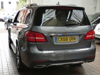 USED 2018 68 MERCEDES-BENZ GLS 3.0 GLS350d V6 AMG Line SUV 5dr Diesel G-Tronic 4MATIC Euro 6 (s/s) (258 ps) 7 SEATS SAT NAV PANORAMIC SUNROOF SMARTPHONE INTEGRATION PACK LEATHER HEATED FRONT AND REAR SEATS 360 CAMERA HARMAN KARDON ELECTRIC SIDE VENT WINDOWNS PARKING SENSORS 3 OWNER SERVICE HISTORY WARRANTY