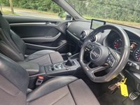 USED 2016 66 AUDI A3 1.4 TFSI CoD S line Hatchback 3dr Petrol Manual Euro 6 (s/s) (150 ps) 8.9% APR FINANCE RATES