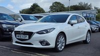 USED 2016 16 MAZDA MAZDA3 2.0 SKYACTIV-G Sport Nav Hatchback 5dr Petrol Auto Euro 5 (s/s) (120 ps) 