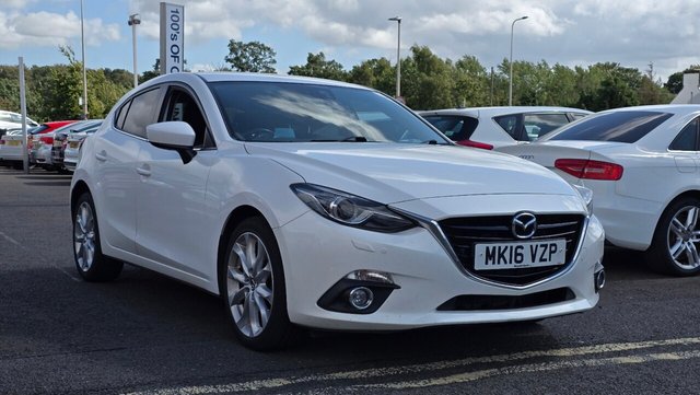 View our Mazda Mazda3 2.0 SKYACTIV-G Sport Nav Hatchback 5dr Petrol Auto Euro 5 (s/s) (120 ps)