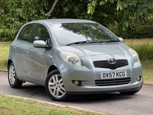 2007 57 Toyota Yaris 1.3 VVT-i TR Hatchback 5dr Petrol Manual (141 g/km, 85 bhp)