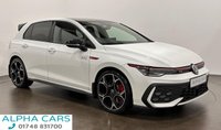 USED 2024 74 VOLKSWAGEN GOLF 2.0 TSI GTI Hatchback 5dr Petrol DSG Euro 6 (s/s) (265 ps) Striking Pure White / Black Roof Option, Low Mileage 14468 Miles
