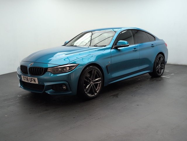 USED 2018 18 BMW 4 Series Gran Coupe 3.0 440i M Sport Hatchback 5dr Petrol Auto Euro 6 (s/S) (326 Ps) - Alloy, Privacy, Leather
