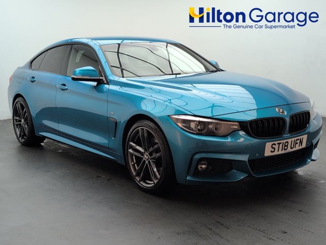 USED 2018 18 BMW 4 Series Gran Coupe 3.0 440i M Sport Hatchback 5dr Petrol Auto Euro 6 (s/S) (326 Ps) - Alloy, Privacy, Leather
