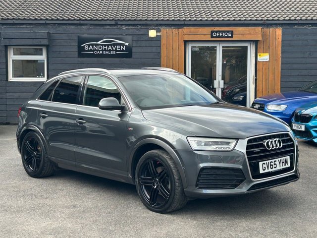 2016 65 Audi Q3 2.0 TDI S line Plus SUV 5dr Diesel Manual quattro Euro 6 (s/s) (184 ps)