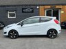USED 2016 16 FORD FIESTA 1.25 Zetec White Edition Hatchback 3dr Petrol Manual Euro 6 (82 ps) BLUETOOTH * UPGRADED ALLOYS