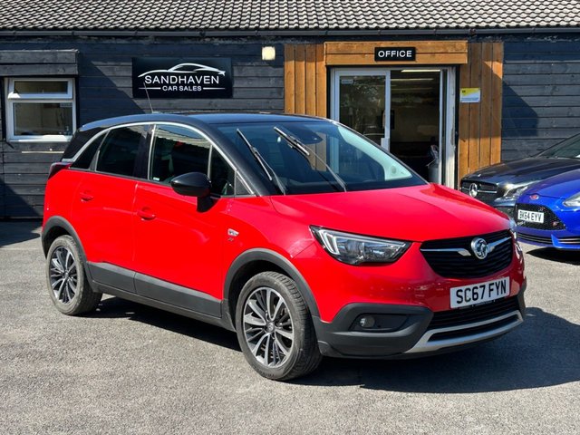 2018 67 Vauxhall Crossland X 1.2 Turbo ecoTEC Elite SUV 5dr Petrol Manual Euro 6 (s/s) (110 ps)