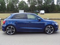 USED 2014 63 AUDI A1 2.0 TDI Black Edition Sportback 5dr Diesel Manual Euro 5 (s/s) (143 ps)  ONLY 39000 MILES -  SATELLITE NAVIGATION 