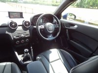 USED 2014 63 AUDI A1 2.0 TDI Black Edition Sportback 5dr Diesel Manual Euro 5 (s/s) (143 ps)  ONLY 39000 MILES -  SATELLITE NAVIGATION 
