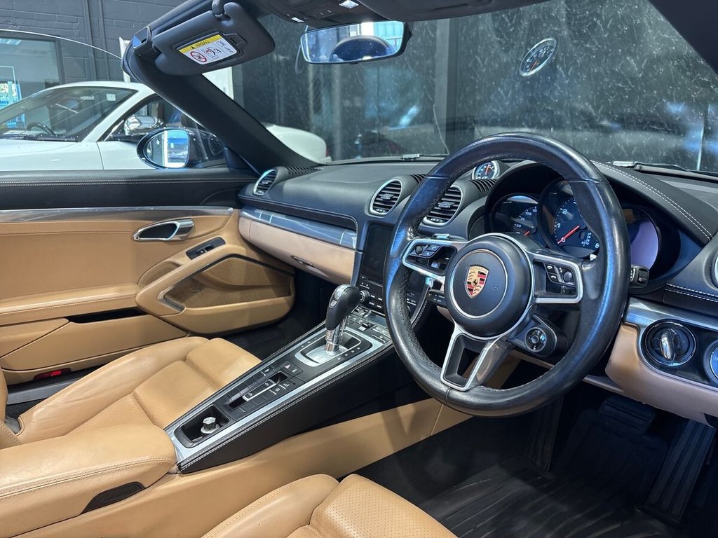 USED 2018 18 PORSCHE 718 BOXSTER 2.0T Convertible 2dr Petrol PDK Euro 6 (s/s) (300 ps) SPORT CHRONO|BOSE|ELEC 14 WAY SEATS