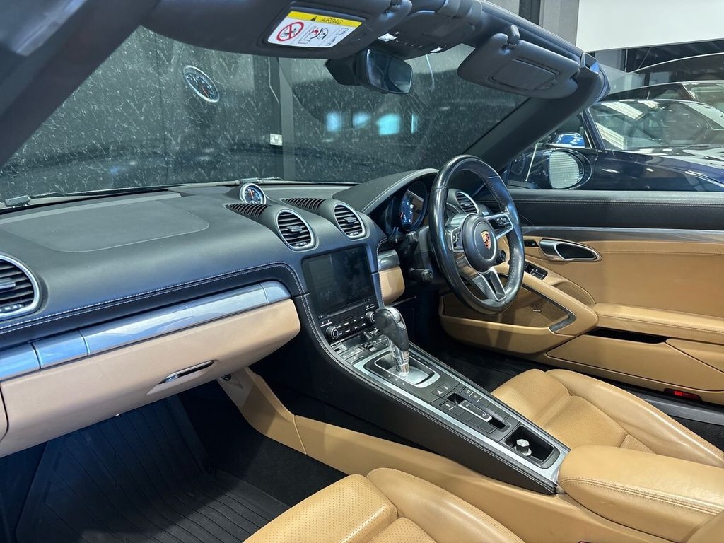 USED 2018 18 PORSCHE 718 BOXSTER 2.0T Convertible 2dr Petrol PDK Euro 6 (s/s) (300 ps) SPORT CHRONO|BOSE|ELEC 14 WAY SEATS